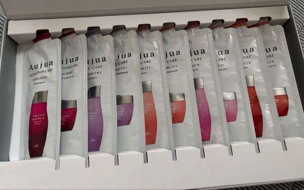 【9ml×10包】オージュア トラベル用 お試し シャンプー&トリートメント ミルボン Aujua