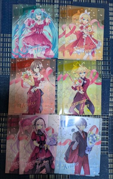 初音ミク A4 クリアファイル 全6種類 各2枚ずつ
