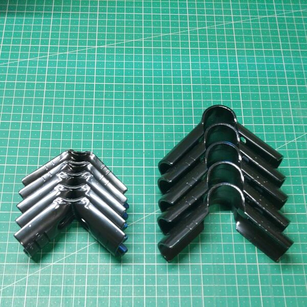 2 メタルジョイント イレクター 径28mm 6セット 中古 美品 TMEHジャパン 矢崎 スペーシア