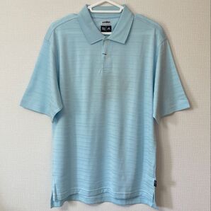 【新品】adidas ClimaLite Mercerized / アディダス ポロシャツ アイス / ライトブルー