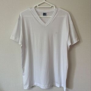 【新品】HANGTEN / ハンテン 白刺繍 シャツ 足跡モチーフ