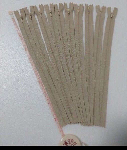 YKK製エフロンファスナー 長さ30cm 10本
