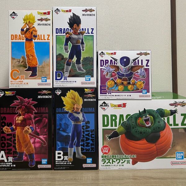 一番くじ ドラゴンボールVSオムニバスCROSS A賞 B賞 C賞 D賞 E賞 ラストワン賞 下位賞おまけ付き