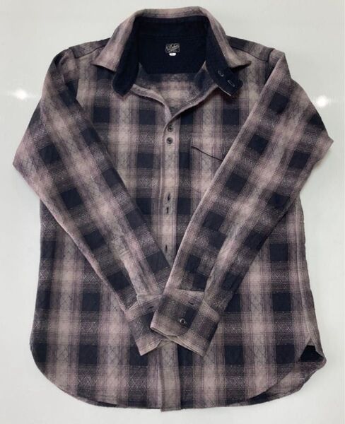 DALEE'S ダリーズ フランネルシャツ Amond (アモンド) ENBROID SHIRT IM.ブラック