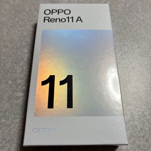 新品未開封 OPPO Reno11 A ダークグリーン ワイモバイル SIMフリー