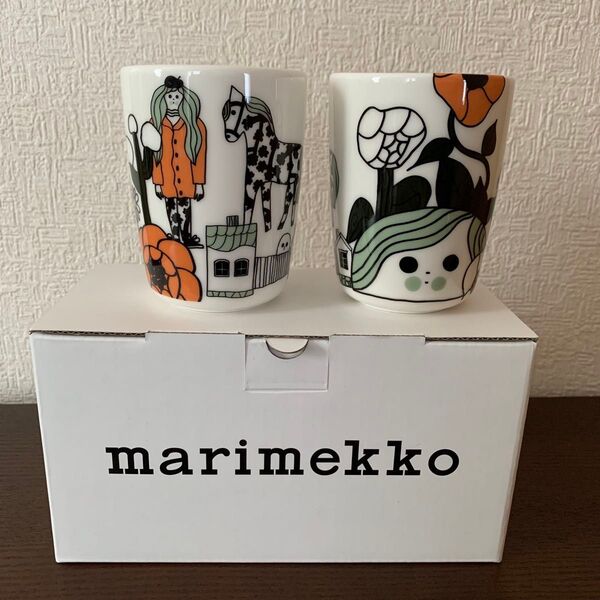 marimekko マリメッコ ラテマグ マリキュラ Marikyla ハンドルなし コーヒーカップ