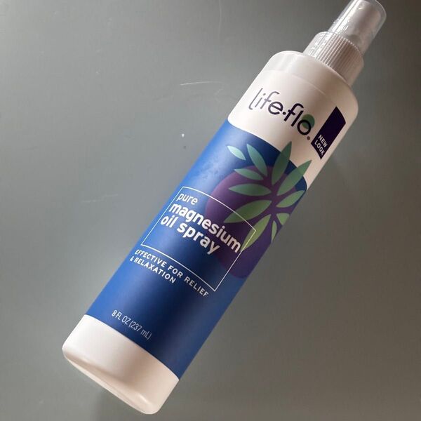 life-flo ライフフロー ピュア マグネシウムオイル スプレー ビタミンD3配合 237ml アイハーブ