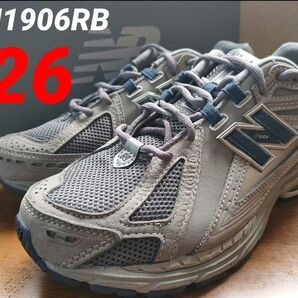 極美品★ニューバランス M1906RB 26cm GRAY/INDEGO
