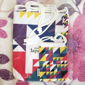 新品 嵐 LIVE TOUR 2015 Japonism グッズ 巾着ポーチ 2枚セット