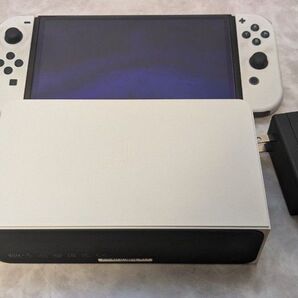 Nintendo Switch 有機ELモデル ホワイト 周辺機器 中古