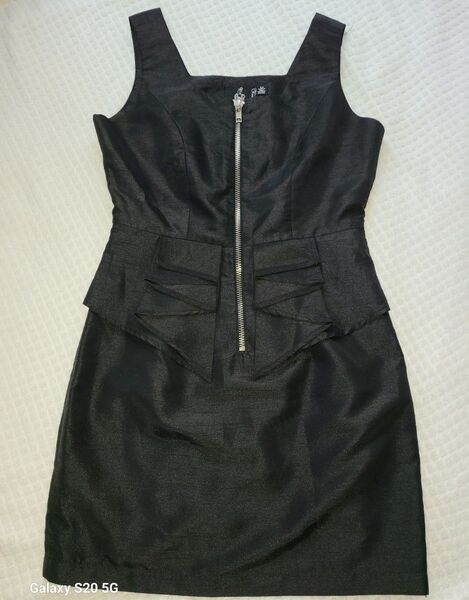 ノースリーブワンピース 黒 size S