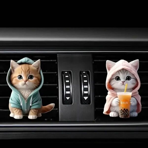 【車用芳香剤】 猫 アクセサリー 猫雑貨 オーナーズグッズ CA25MA0001