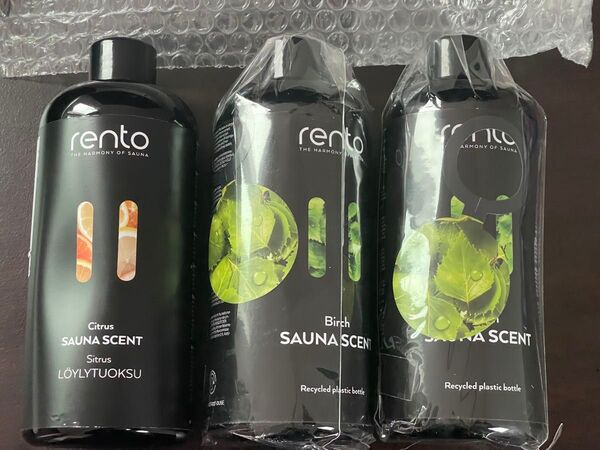 レント サウナ 専用アロマオイル400ml 3本セット【新品未開封】