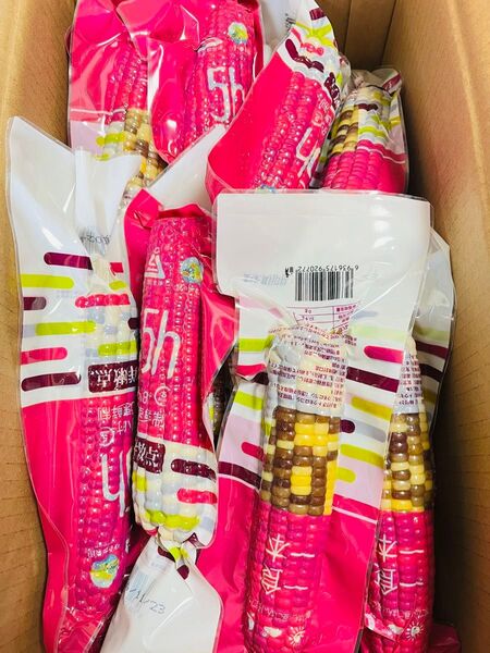 賞味期限更新★新入荷♪常温便【彩糯とうもろこし軸付き80本入り】真空パック もち糯玉米棒