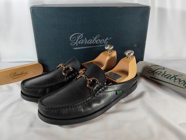 【美品】PARABOOT BAHAMAS MULE 高級ビットローファー 正規品