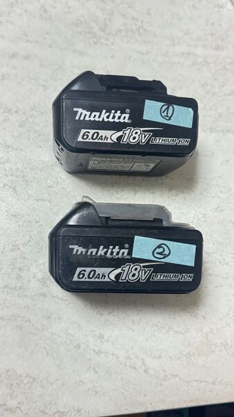 マキタ 純正バッテリー makita BL1860B 18V