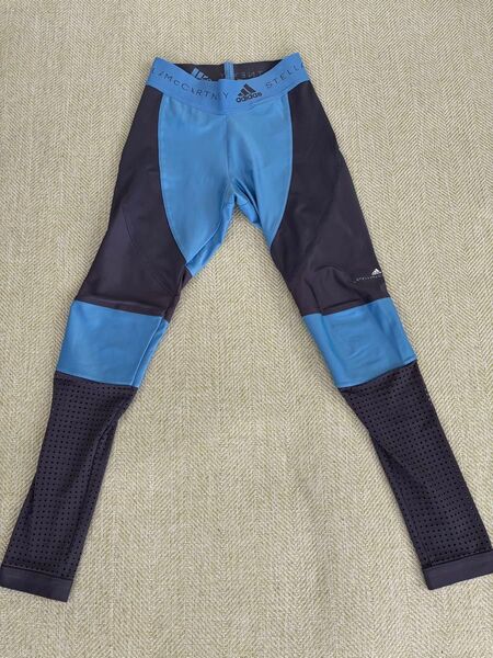 adidas Stella McCartney トレーニングタイツ ブルー系