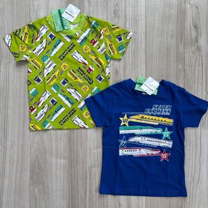 【新幹線】110 新品未使用 Tシャツ 半袖 2枚セット