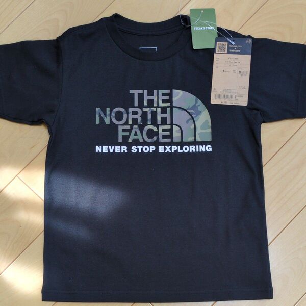 THE NORTH FACE キッズ Tシャツ 130 黒 ブラック 未使用