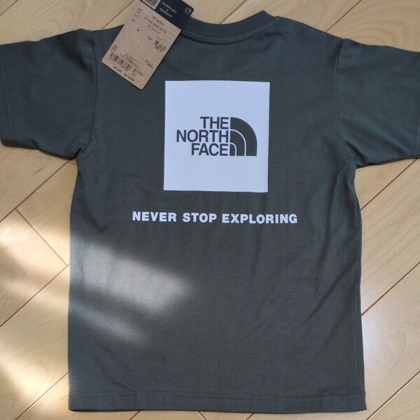 THE NORTH FACE キッズ Tシャツ 130 新品未使用 カーキ ニュートープ