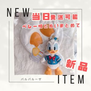 新品 当日発送可 ドナルド ベレー帽 ぬいぐるみバッジ ディズニー パルパルーザ