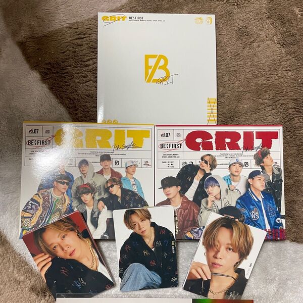 BE:FIRST GRIT トレカ全種&スマプラ付 BluRay 【LIVE盤+MV盤+CD】3形態セット