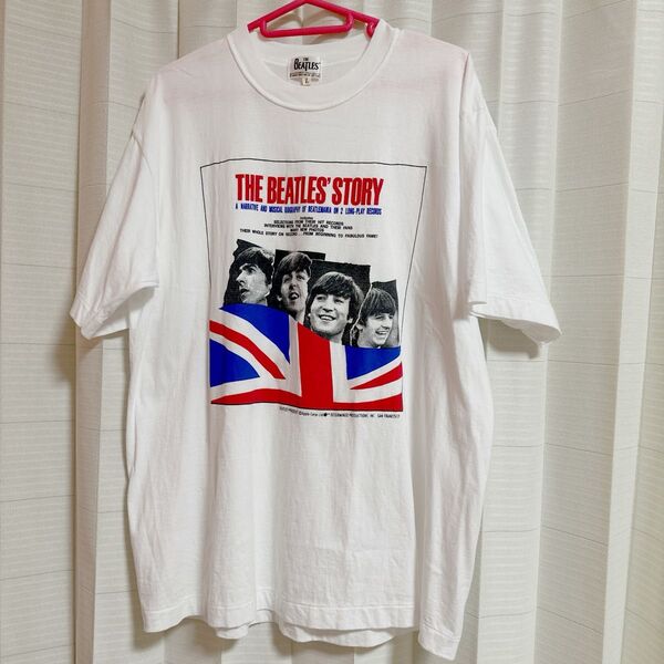 90'S ビートルズ オフィシャル Tシャツ Lサイズ ①