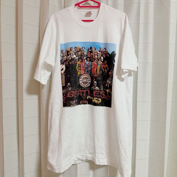 90'S ビートルズ オフィシャル Tシャツ 米国製 ほぼデッドストック 希少①