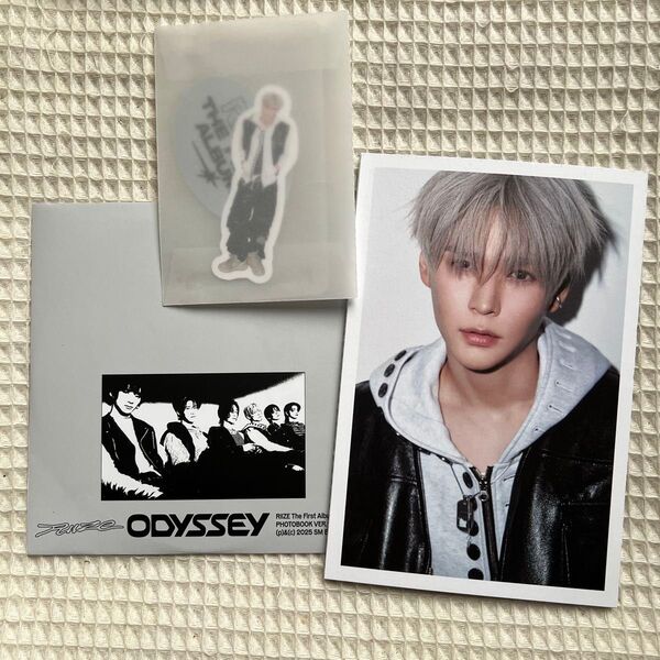 riize ライズ アルバム odyssey PHOTOBOOK ver ウンソク