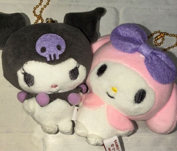 クロミ&マイメロ にこぬいキーホルダー