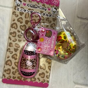 ハローキティ 日焼けセット ヒョウサンダル