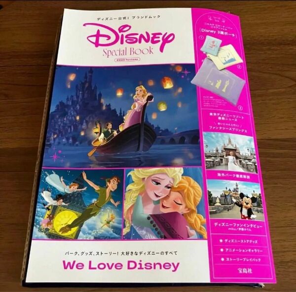 ★Disney Special Book 2024 fantasy★付録付き★ ディズニースペシャルブック2004ファンタジー