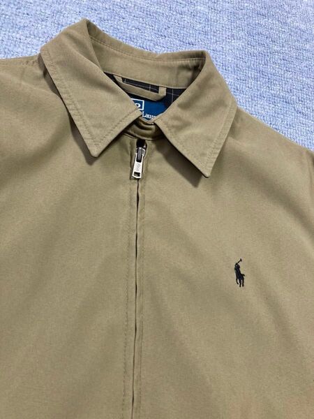 値下げ!Ralph Lauren カーキ ナイロンジャケット S ブルゾン Lauren Ralph ラルフローレン ジャケット
