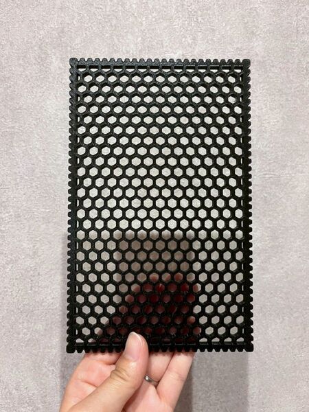ビカクシダ着生板 長方形約120×190mm 黒 1枚