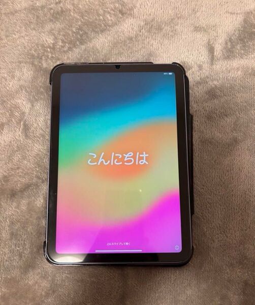Ipad mini 第6世代 64GB Wi-Fiモデル パープル ケース付き