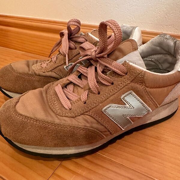 【New Balance】ニューバランス スニーカー ブラウン レディース 24cm 値下げ交渉歓迎