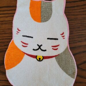 にゃんこ先生 タオルハンカチ ループ付き