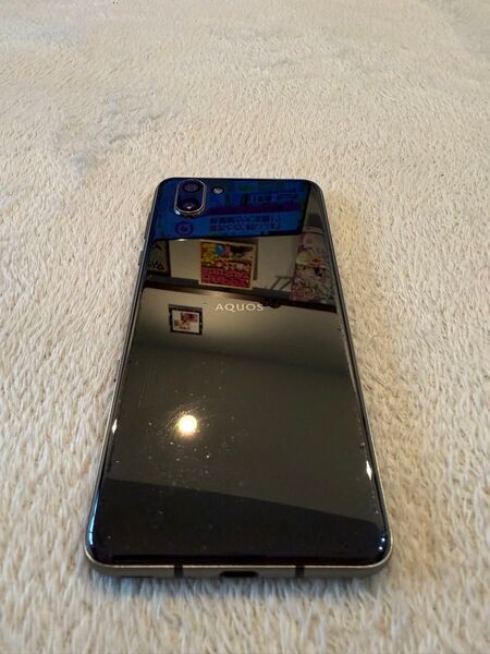 AQUOS R3 プレミアムブラック 808SH SoftBank スマホ