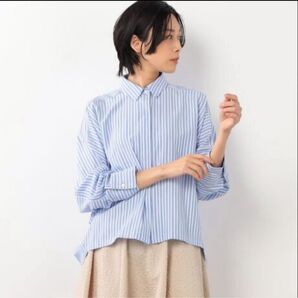 NICOLE white(ニコル ホワイト)【WALDO】ビックフォルムシャツ