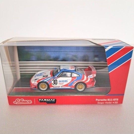 ターマックワークス シュコー 1/64 Porsche 911 GT2 Sohgo-Keibi #30 T64S-004-SK