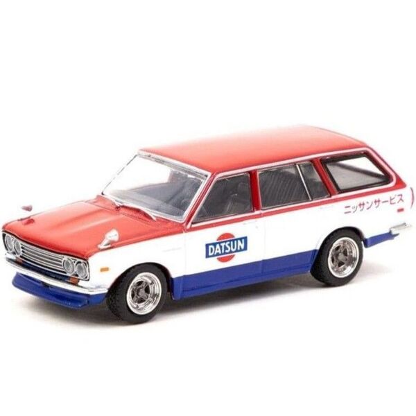 1/64 ターマックワークス TAMAC WORKS ダットサン ブルーバード 510 ワゴン サービスカー