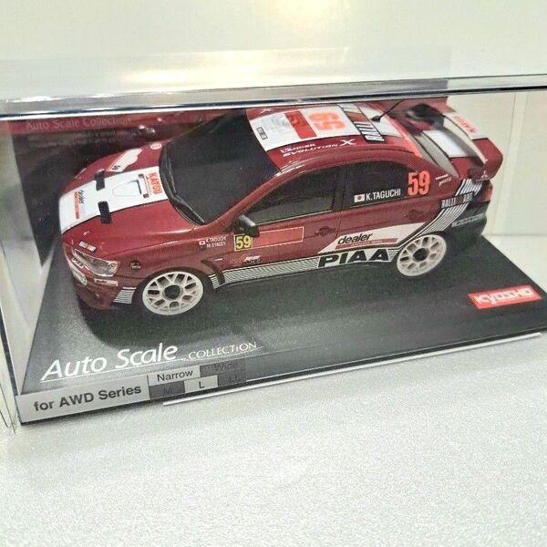 京商 オートスケールコレクション ASC MA020 三菱 ランサーエボリューションX PWRC2008 MZP462M