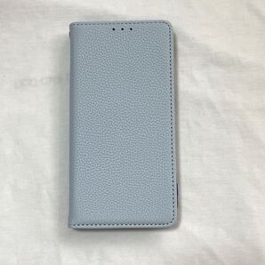 iPhone15pro ケース 手帳型 ライトブルー マグネット 開閉簡単 保護 シンプル カード収納 スマホケース 水色