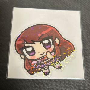 アイカツ あにゃ ステッカー シール 紫吹蘭【即購入可】