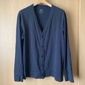 ユニクロ エアリズム Lサイズ カーディガン メンズ