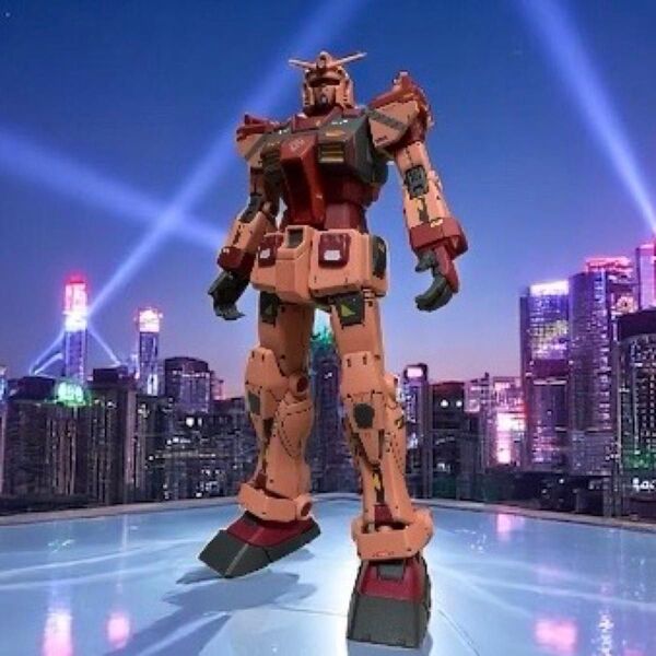 塗装済完成品 HGガンダム ジ・オリジン 赤いガンダム仕様