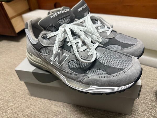 ほぼ新品 newbalance ニューバランス992 30cm US12