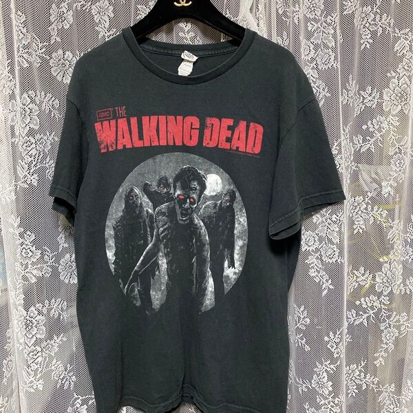 ザ・ウォーキング・デッド 2012ヴィンテージTシャツ ブラック 黒 古着 バンドTシャツ