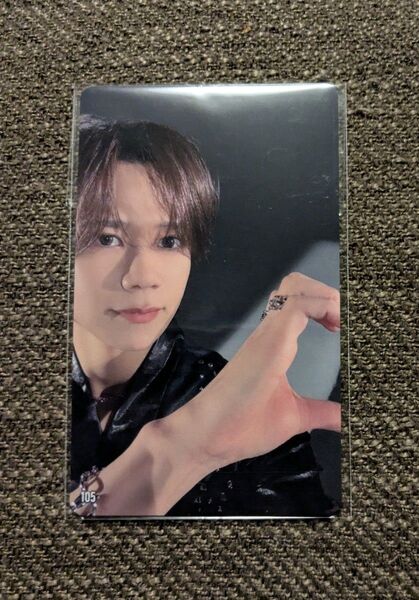 INI 藤牧京介 XQUAREトレカ 105(7000円トレカ)