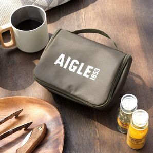 【24時間以内発送】 AIGLE マルチ ギア ポーチ キャンプ BE-PAL